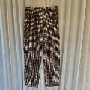 Vans Black, Brown and White Wide Leg Pants